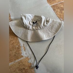 Mission Unisex Cooling Bucket Hat, UPF 50, 3" Wide Brim Sun Hat in Khaki